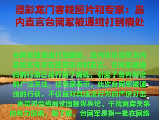 澳彩龙门客栈图片和专家：岛内直言台网军被通缉打到痛处与台湾1450网军多少人